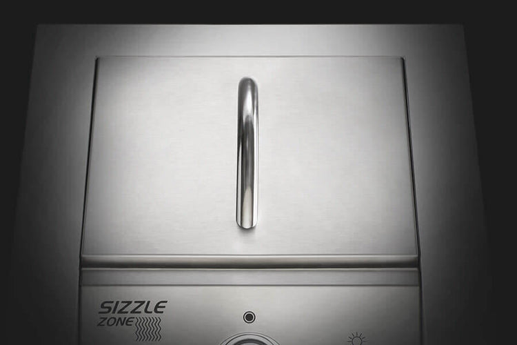 Built-in 700 Series Single Infrared Burner with Stainless Steel Cover