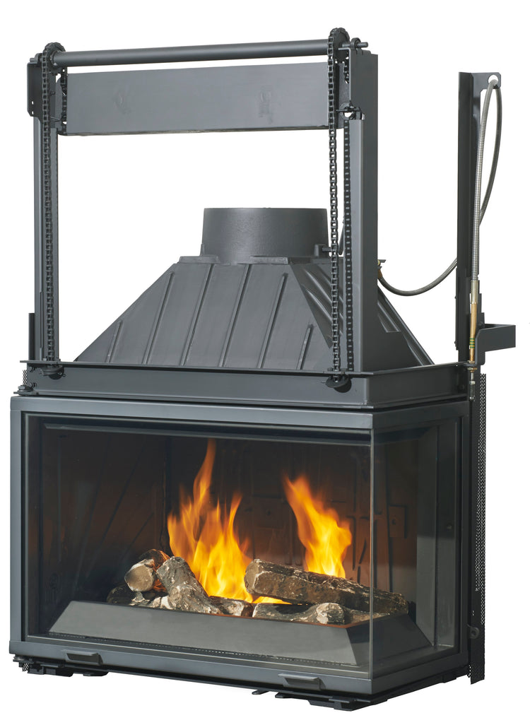 Cheminees Philippe Radiante 747 2V PR Wood Heater