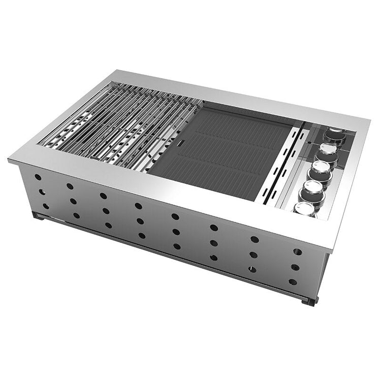 Gasmate Soho 4 Burner Drop In BBQ with Hood