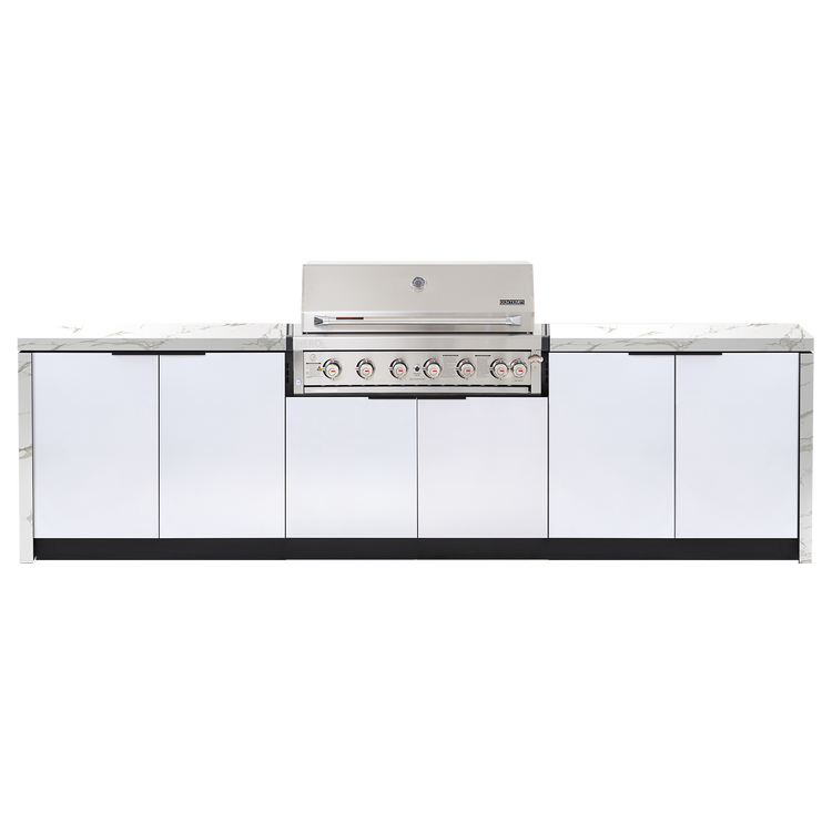 Cabinex Hero Classic 6-Burner Kitchen Package with Custom Concrete Benchtop