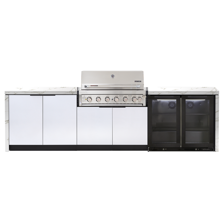 Cabinex Hero Classic 6-Burner Kitchen Package with Custom Concrete Benchtop