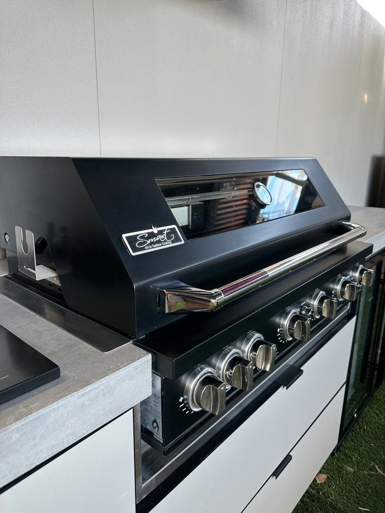 Custom Made Ex Display Custom concrete benchtop - Installed