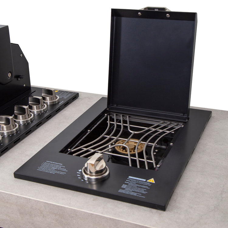 Sirius Drop-In Gas Side Burner - Black