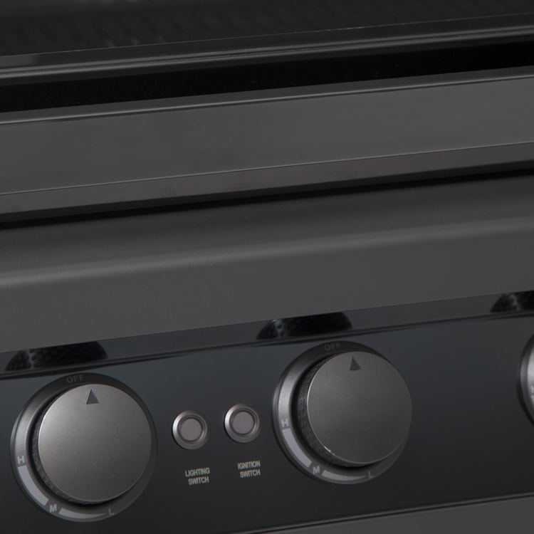 Gasmate Nova Graphite 6 Burner Built-In BBQ with Side Burner (MK2)