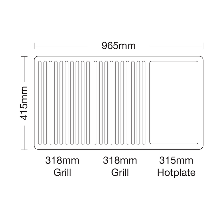 Gasmate Nova Graphite Classic 6 Burner BBQ (MK2)