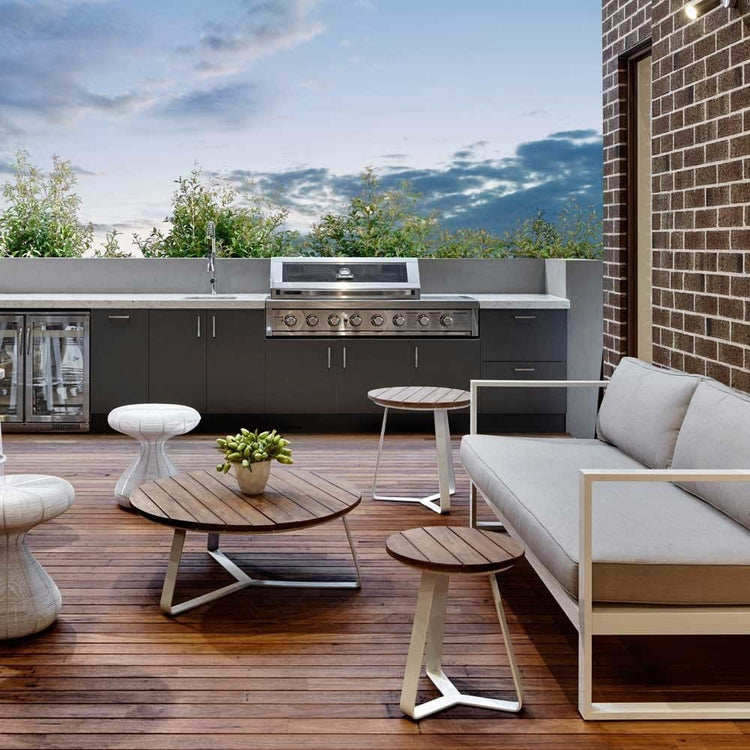 Gasmate Platinum III 6 Burner Built-In BBQ