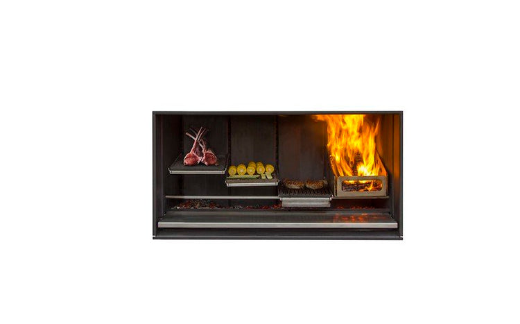 Escea EK950 Outdoor Fireplace Kitchen