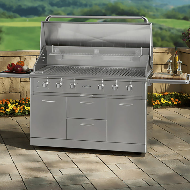 Capital Precision 52" Cart Model Barbeque with Open Grill