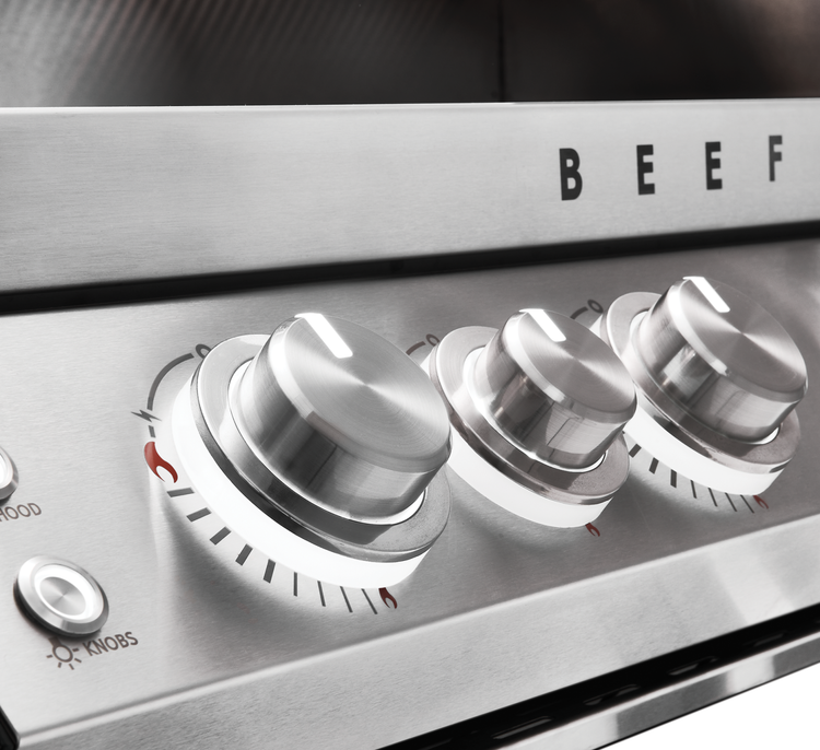 BeefEater 7000 Premium 4 Burner Built-in BBQ with Flame Failure