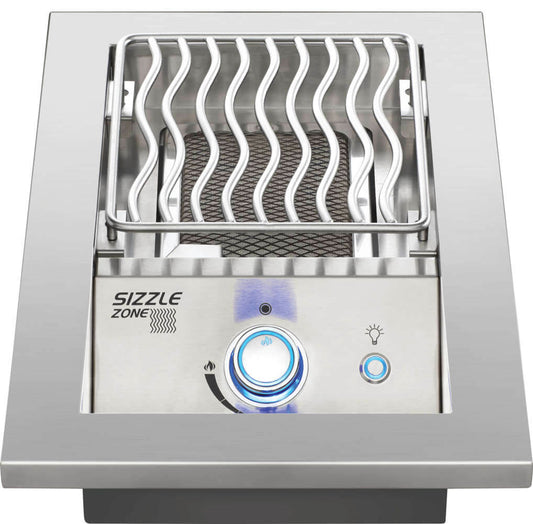 Built-in 700 Series Single Infrared Burner with Stainless Steel Cover