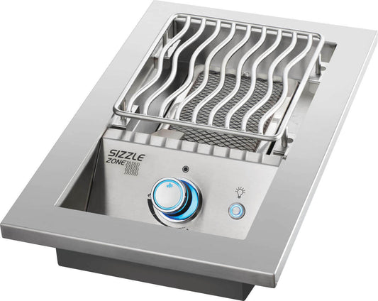 Built-in 700 Series Single Infrared Burner with Stainless Steel Cover