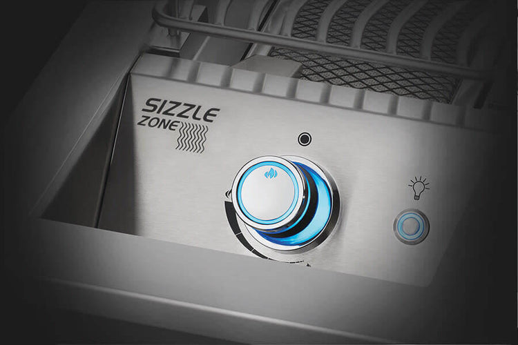 Built-in 700 Series Single Infrared Burner with Stainless Steel Cover
