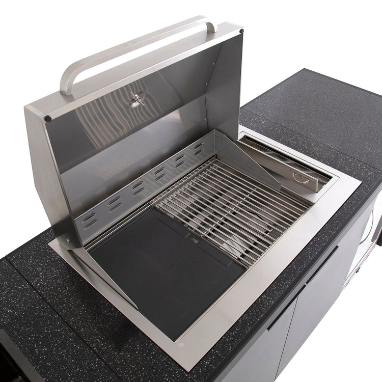 Gasmate Soho 4 Burner Drop In BBQ with Hood