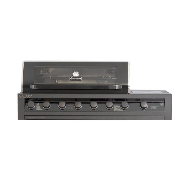 Gasmate Galaxy Gen 2 6 Burner Built-In BBQ with Side Burner