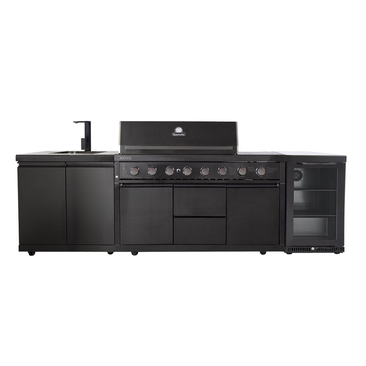 Gasmate Nova Graphite 6-Burner BBQ Kitchen Package 3