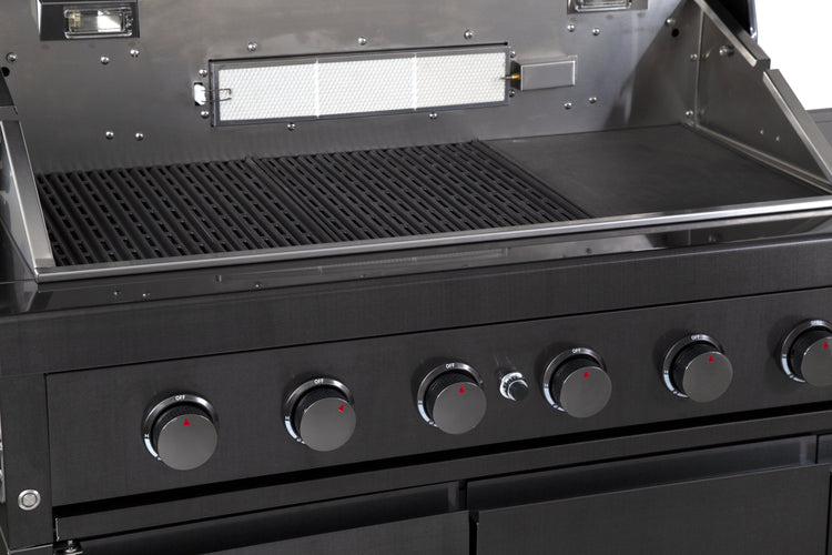 Gasmate Nova Graphite 6-Burner BBQ Kitchen Package 1