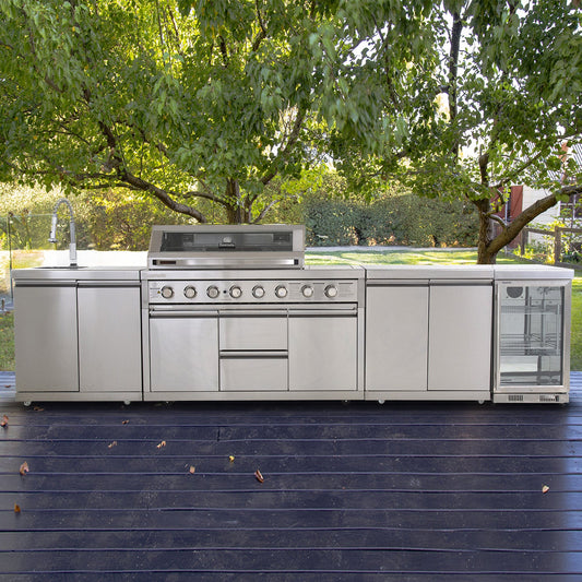 Gasmate Platinum III 6-Burner BBQ Kitchen 2