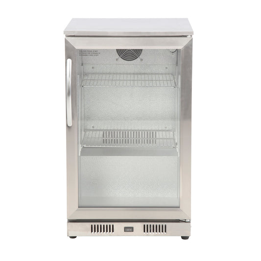 Gasmate 1-Door 118L Stainless Steel Bar Fridge