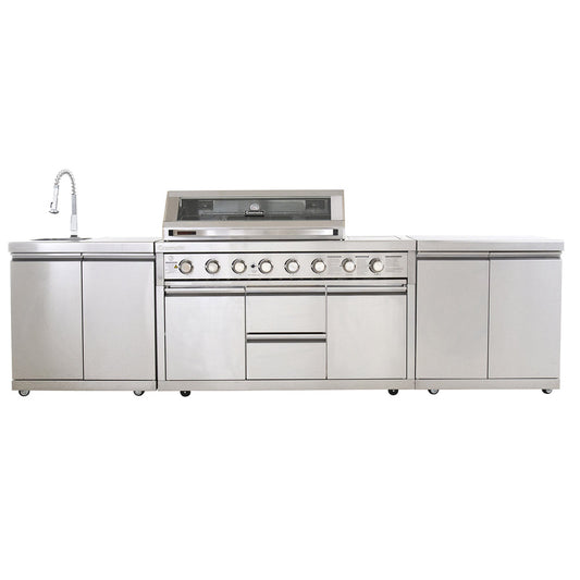 Gasmate Platinum III 6-Burner BBQ Kitchen