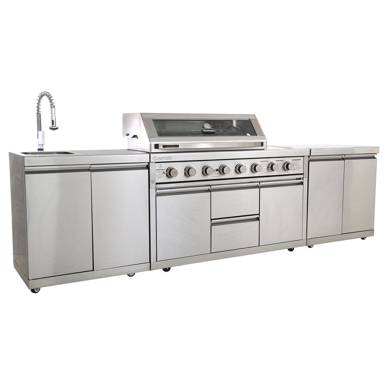 Gasmate Platinum III 6-Burner BBQ Kitchen