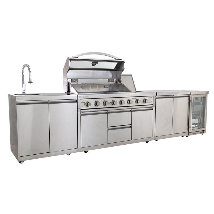 Gasmate Platinum III 6-Burner BBQ Kitchen 2