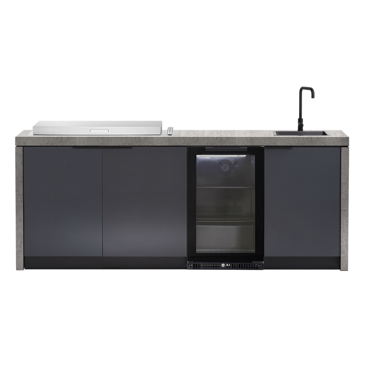 Cabinex Minimal Outdoor Kitchen with BeefEater Signature Proline BBQ