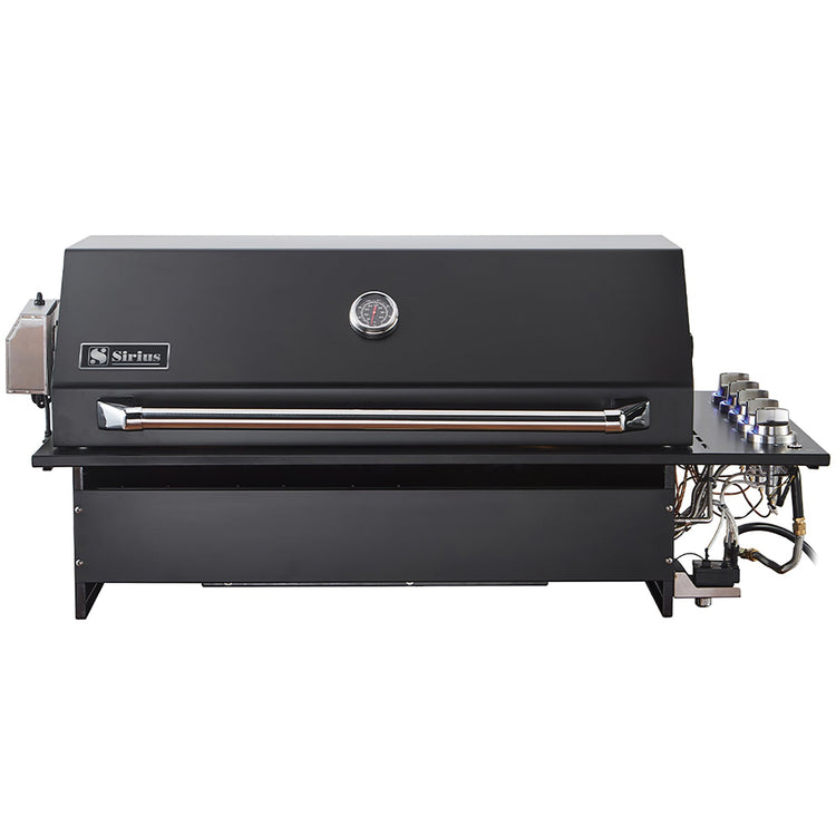 Sirius Drop-In 5 Burner Gas BBQ - Black