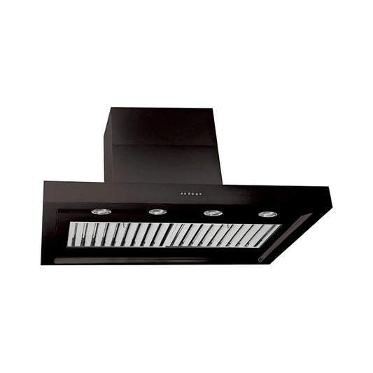 Sirius 1200mm Alfresco Canopy Rangehood - Black