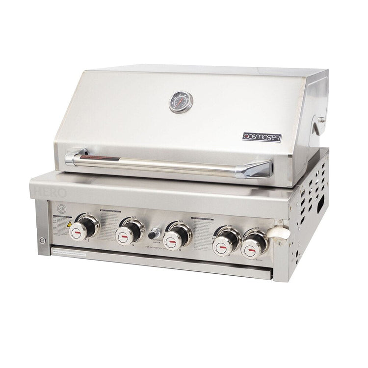 Gasmaster Hero 4 Burner Built-In BBQ