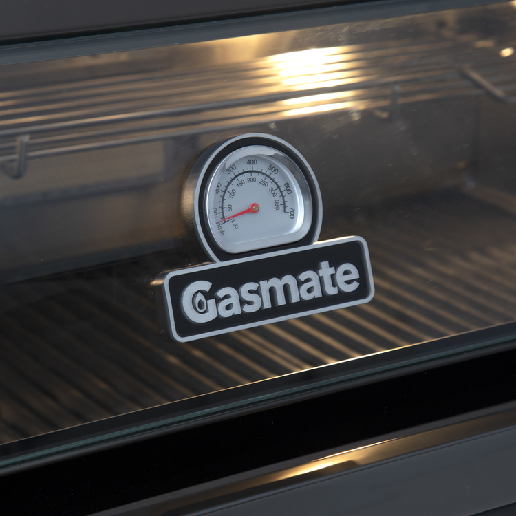 Gasmate Nova Graphite 6 Burner Built-In BBQ with Side Burner (MK2)